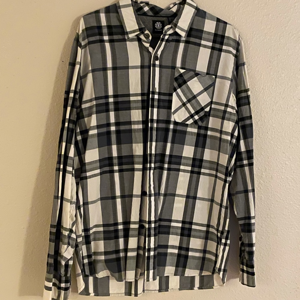 Element button down shirt. Large